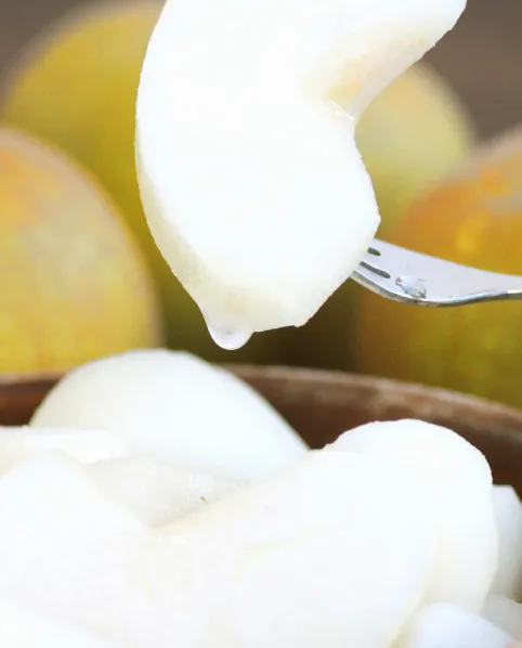 みずみずしい梨