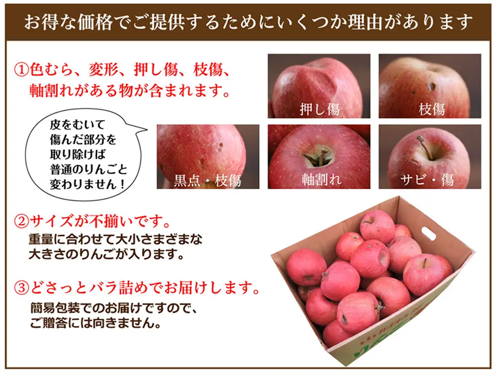 お得な価格で提供するためにいくつか理由があります