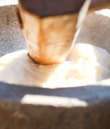 でわのもちつきたてイメージ