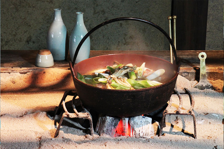 芋煮会　山形蕎麦　寒だら鍋