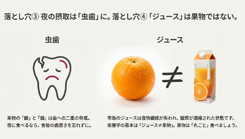 ジュースは果物では無い