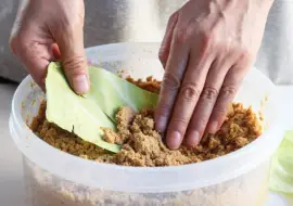 キャベツのぬか漬け